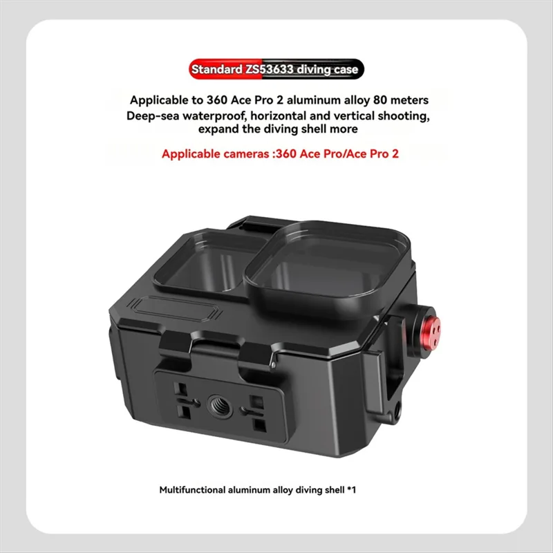 M05K 263FT/80M Casing Tahan Ai - Underwater Camera ulasan dan harga