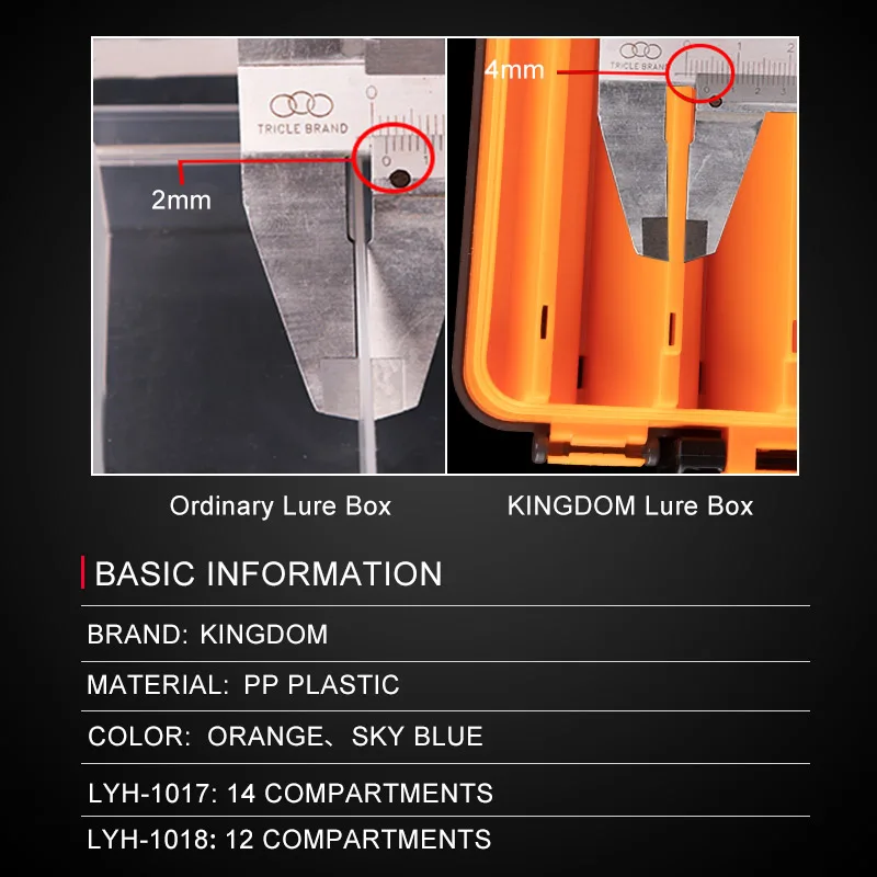 Kotak Peralatan Pancing KINGDO - Fish Finder Case ulasan dan harga