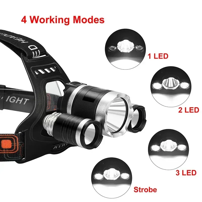 Lampu Depan LED Daya Tinggi 18 - Fish Finder Battery ulasan dan harga
