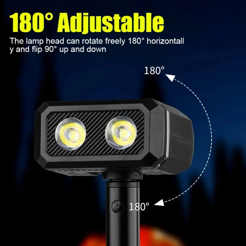 Portabel 180 °   Senter LED Da - Fishing Light ulasan dan harga