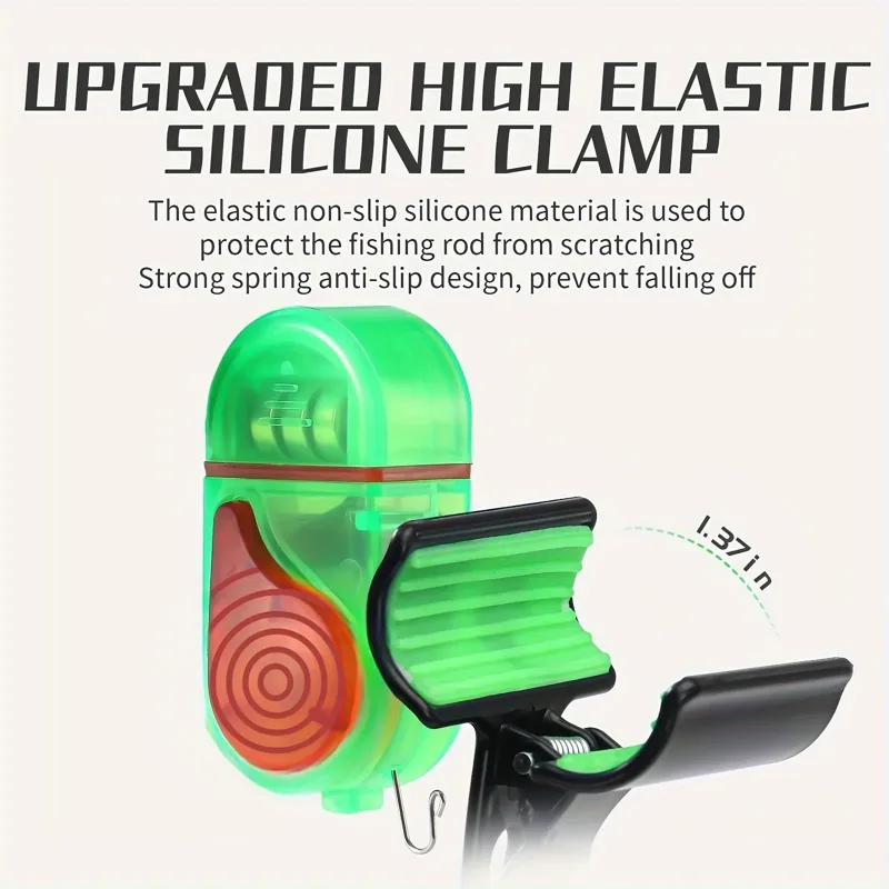 2 Buah Alarm Gigitan Ikan LED, - Fish Alarm ulasan dan harga