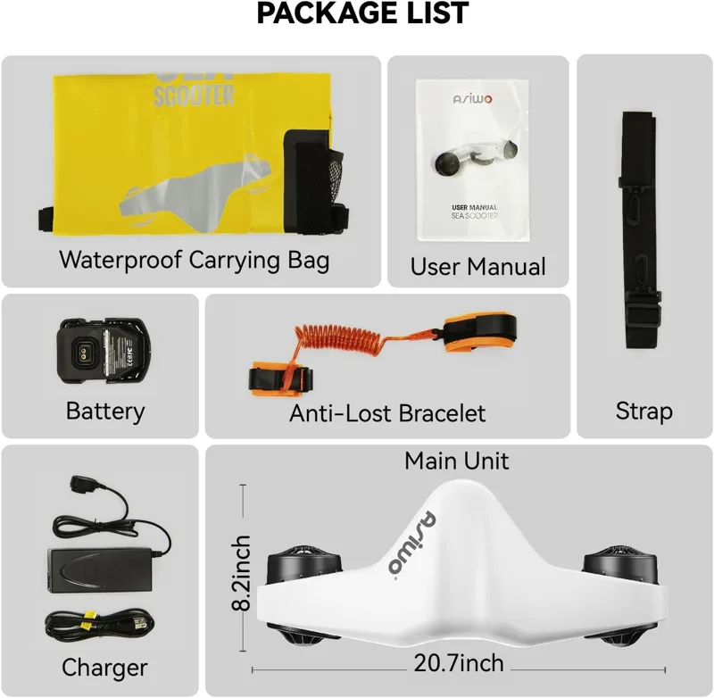 Skuter Bawah Air Sea Scooter M - Underwater Camera ulasan dan harga